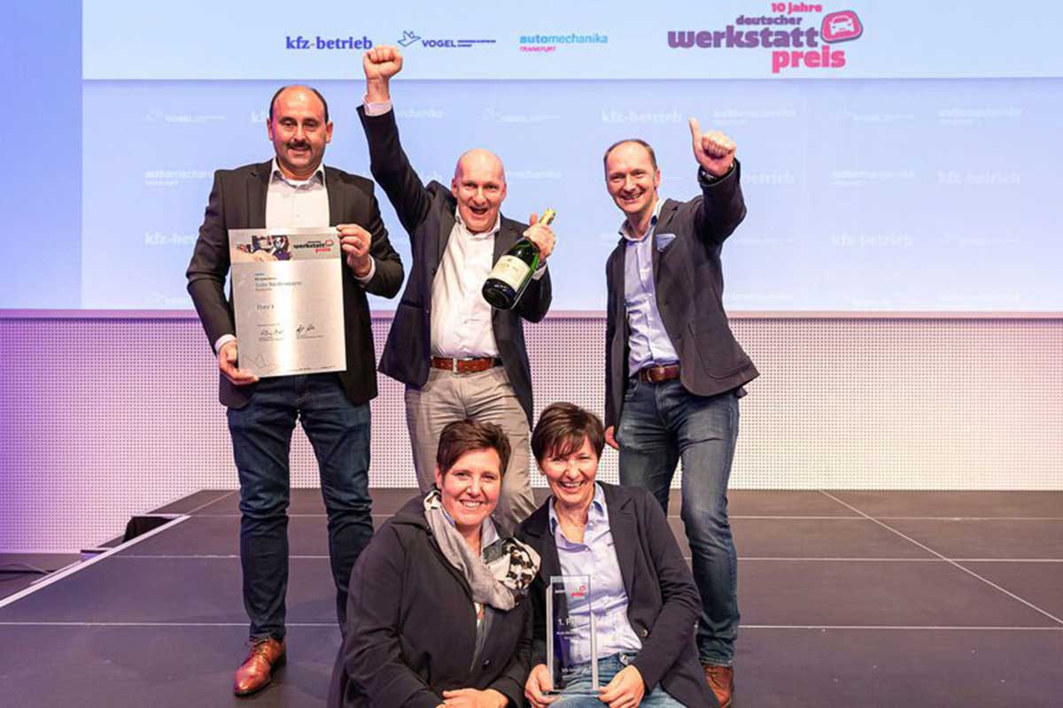 Sieger des Deutschen Werkstattpreises ist das Autohaus Niedermayer 