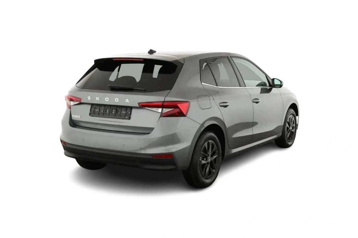 Skoda Fabia von hinten
