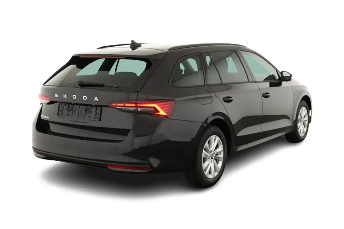 Skoda Octavia von hinten