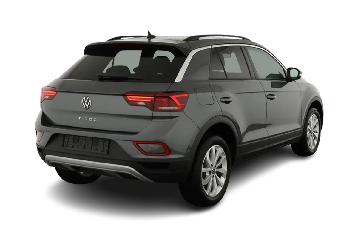 VW T-Roc von hinten 